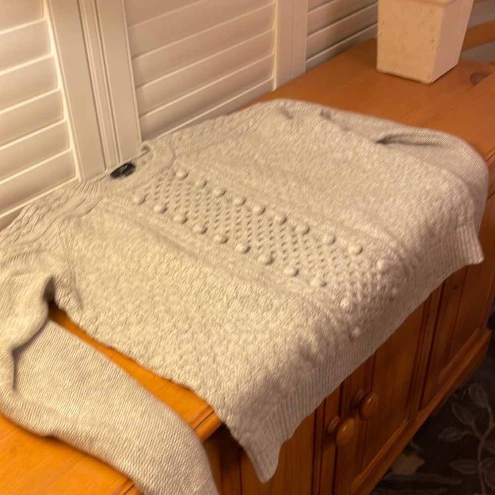 Jcrew cable sweater brand new